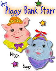 Our Piggy Bank Stars