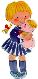 Girl with Miggy