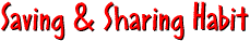 Saving & Sharing Habit